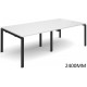 Adapt Rectangular Bench Style Boardroom Table